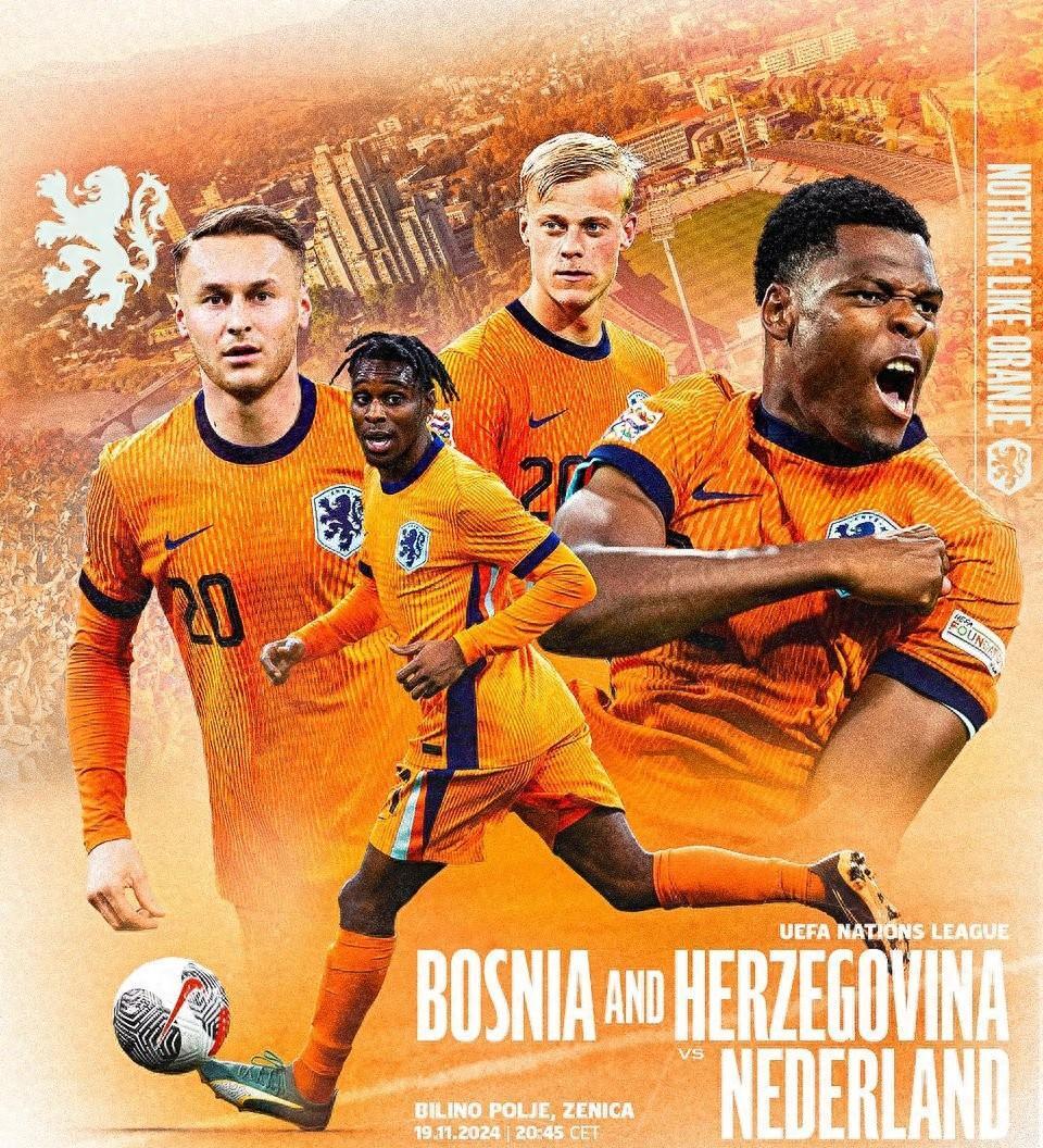 荷兰国家队惊艳表现，欧国联对手瑟瑟发抖的简单介绍