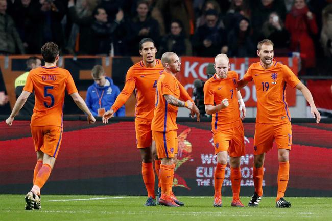 荷兰队连胜挪威，小组战绩连胜三场