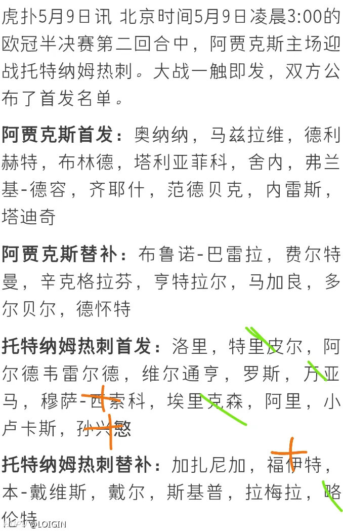 关于阿贾克斯大逆转，淘汰实力榜首的信息