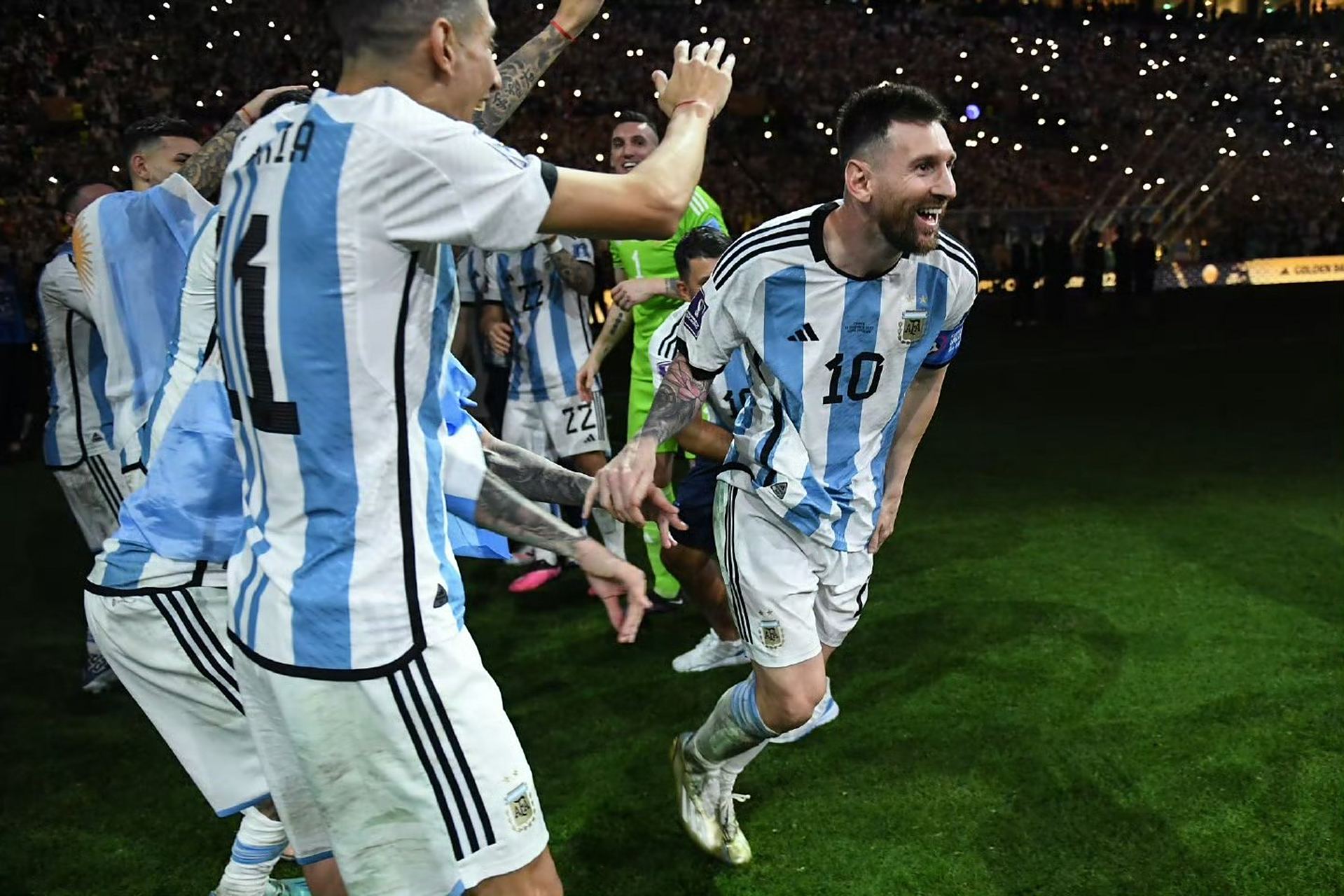 尼日利亚队击败阿根廷晋级半决赛